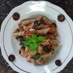 A picture of WHOLE WHEAT PASTA so simple.