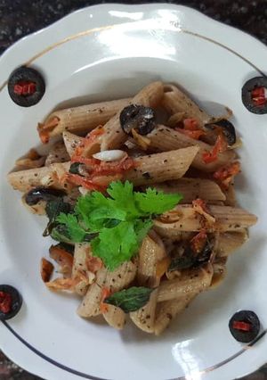A picture of WHOLE WHEAT PASTA so simple.