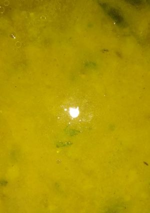 A picture of Simple dal.