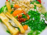 A picture of bánh canh bột gạo