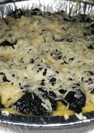 Foto resep Puding Roti Oreo Keju Kukus