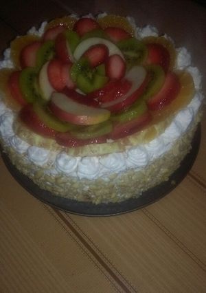 صورة لوصفة تورتايه بسيطه سهلة التزيين