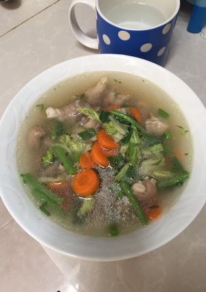 Foto resep Sop Bening ayam simpel