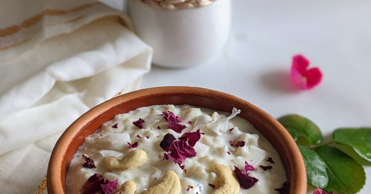 Instant Rice Coconut Kheer Recipe by Kavita Ns Cookpad