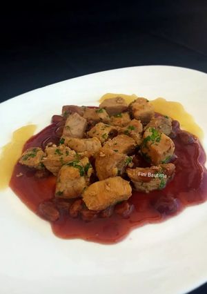 Foto principal de Magra de cerdo con salsa Oporto