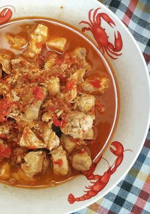 Foto resep Rica-rica Ayam Merah Meriah ala Chef Uniekok