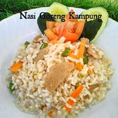 A picture of Nasi Goreng Kampung.