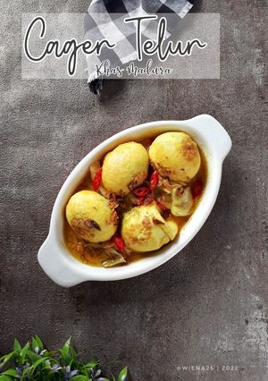 Foto resep Cager Telur Khas Madura