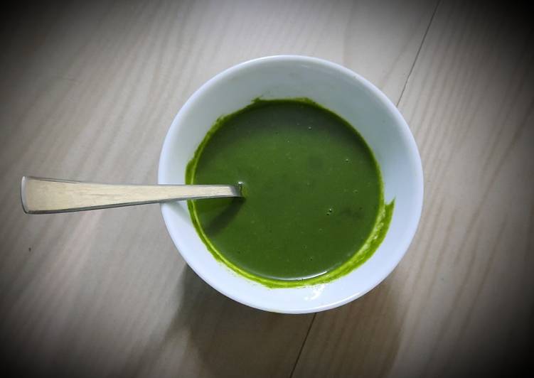 Easiest Way to Prepare Quick Spinach soup