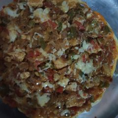 Cheese burst pizza A picture of Cheese burst pizza.