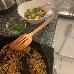 A picture of Egg roll Bowl.