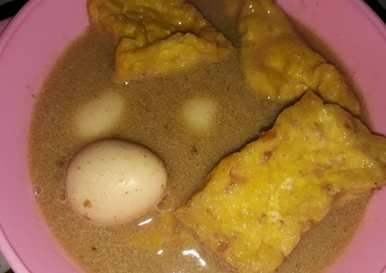 Opor tahu telur puyuh