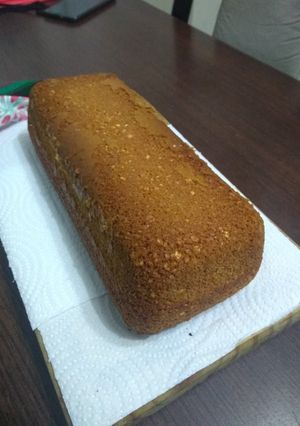 Una foto de Budín de avena y pomelo