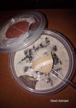 Foto resep Pudding milo oreo