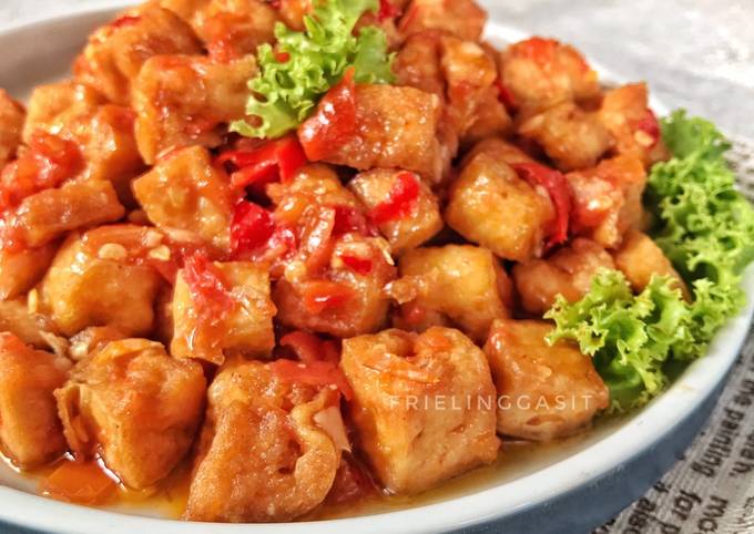 Resep Tauhu Berlada Pedas Manis yang Menakjubkan