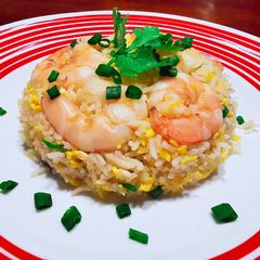 A picture of 蝦仁炒飯 SHRIMP FRIED RICE (INSPIRED BY DTF).