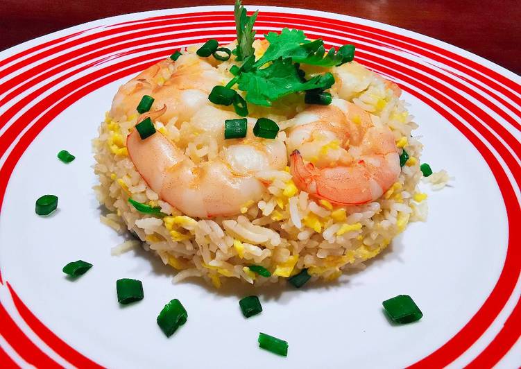 蝦仁炒飯 SHRIMP FRIED RICE (INSPIRED BY DTF)