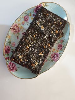 عکسی از دستور کیک یخچالی خوشمزه😄