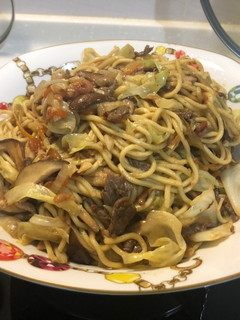 古早味牛肉炒麵 的食譜成品照片