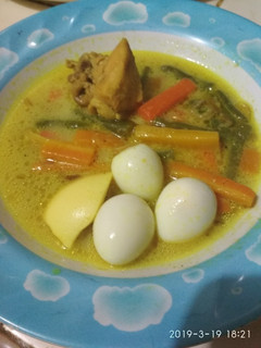 Foto resep Kare sayur ayam