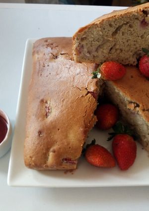 A picture of Strawberry cake.