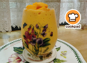 Gambar 👩‍🍳Smoothie Mangga Susu (Vitamin & Protein)
