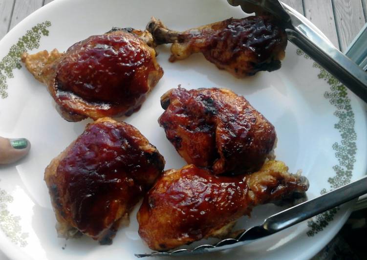 Easiest Way to Make Favorite Juicy Azz BBQ Chicken.. Oh yea..