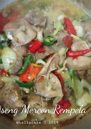 Foto resep Oseng Mercon Rempela ati