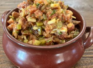 Une photo de Tartare de fuet