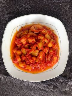 Foto resep Sambalado Udang Kentang