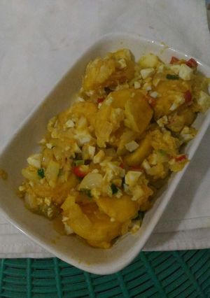 Foto resep Tofu balur telur asin