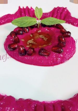 صورة لوصفة متبل الشمندر التركي😋
