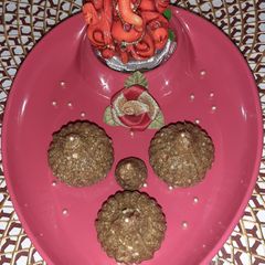 A picture of Panjri Shahi Modak.