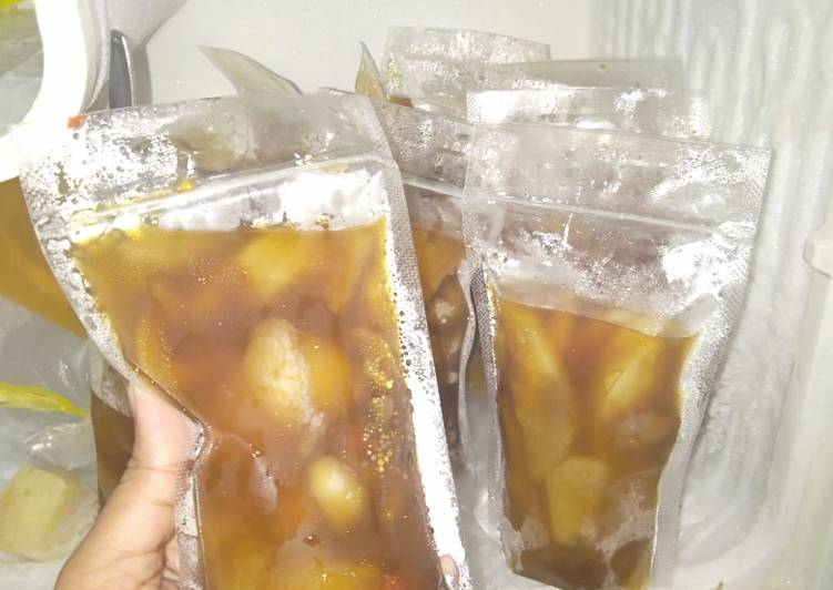 Resep masakan Asinan rambutan mix nanas | Bahan Membuat Asinan rambutan mix nanas Yang Enak dan Simpel