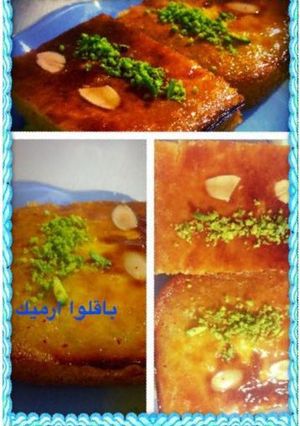 عکسی از دستور کیک باقلوا ایرمیک