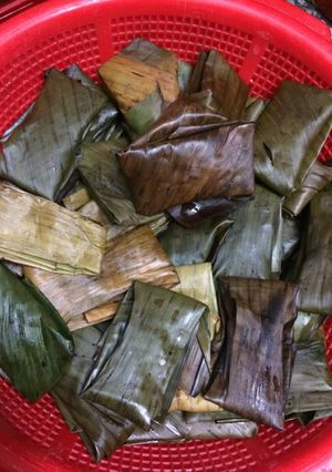 Hình của món Bánh bột lọc bọc tôm.