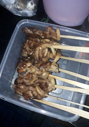 Foto resep Sate jamur