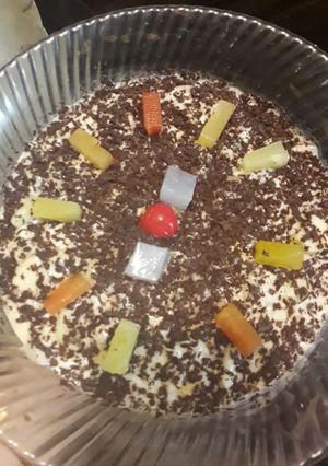 A picture of Creamy salad frutti frutti.