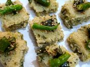 A picture of buttermilk dhokla