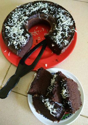 Foto resep Bolu cokelat banana cheese