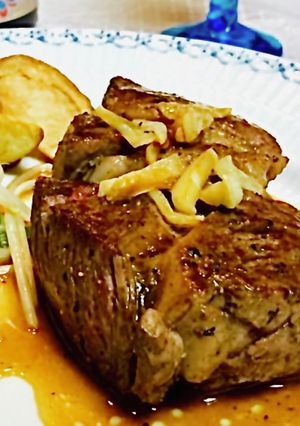 A picture of Black Angus Ribeye Steak.