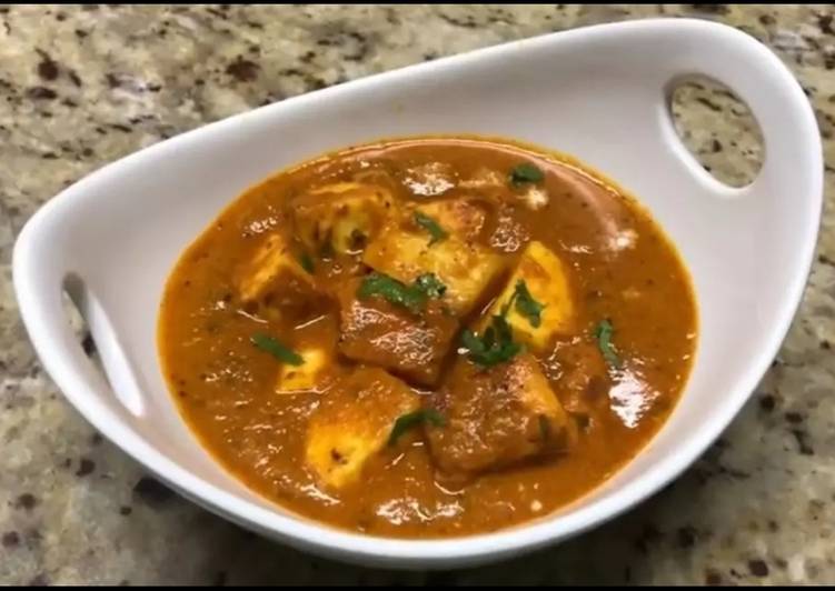 Paneer Butter Masala (Restaurant Style)