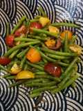 Salade tomates et haricots verts