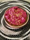 Hummus de betarraga