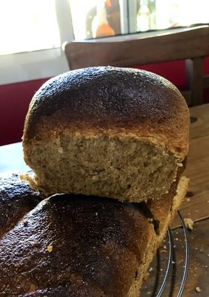 Una foto de Pan con salvado y harina integral