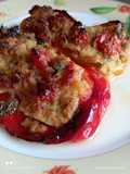 Oven-Baked Stuffed Peppers with Canned Tuna