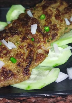 लौकी और लौकी के छिलके के कबाब(lauki aur lauki chhilke ke kekab recipe in hindi) रेसिपी मुख्य फोटो