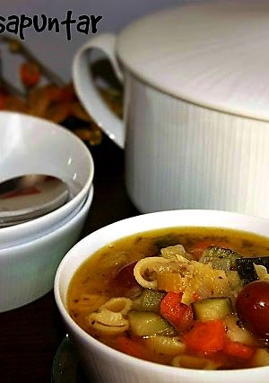Foto principal de Sopa Minestrone 🥒🌶🥕🍅🍜