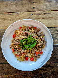 A picture of Sunday Spicy Noodles.