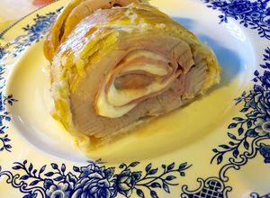 Foto principal de Solomillo de cerdo relleno y envuelto en hojaldre